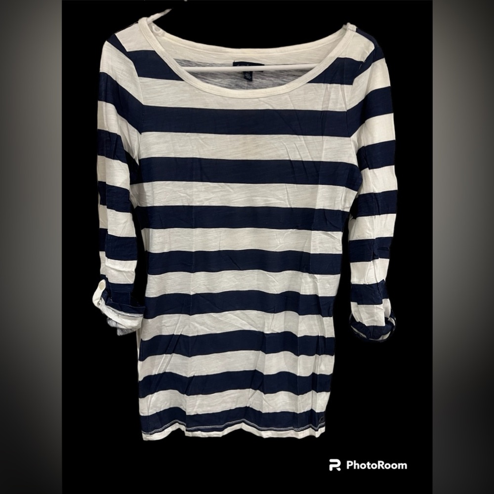 American eagle 🦅 outfitters 3/4 Sleeve T-Shirt Casual Boat Neck tee